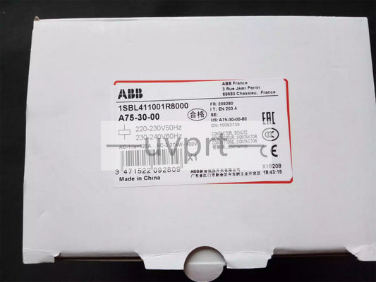 ABB Contactor A75-30-00 220V 1SBL411001R8000   Fast Delivery