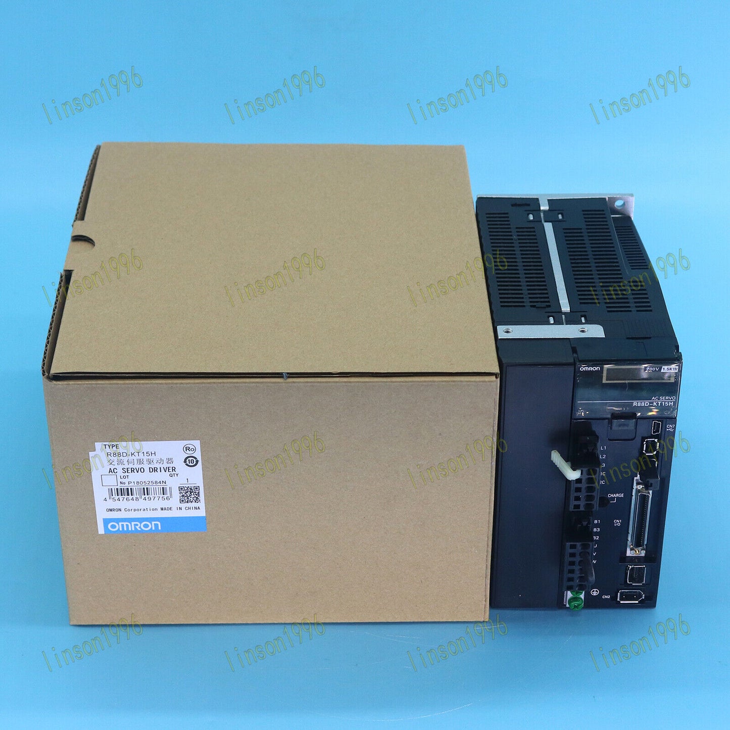 Omron AC Servo Driver R88D-KT15H - High-Power Control Solution - OMRON