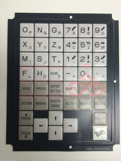 A98L-0005-0019#A FANUC MEMBRANE KEYSHEET FS20/FS21 SMALL MDI