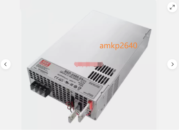 used 1PCS  RSP-2400-24 Switching Power Supply 24V 100A 2400W Tested amk