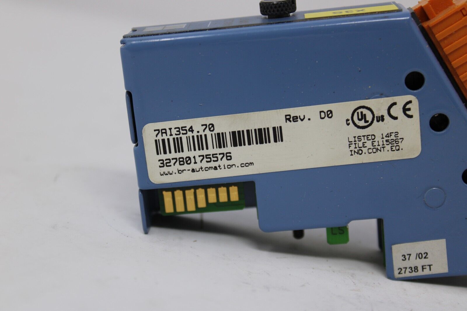used B and R Automation 7AI354.70 Analog Input Module - B&R AUTOMATION