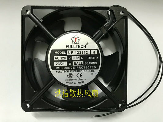 1pcs  FULLTECH UF-123812 H AC120V 0.22A 12038 12cm 2-wire AC fan