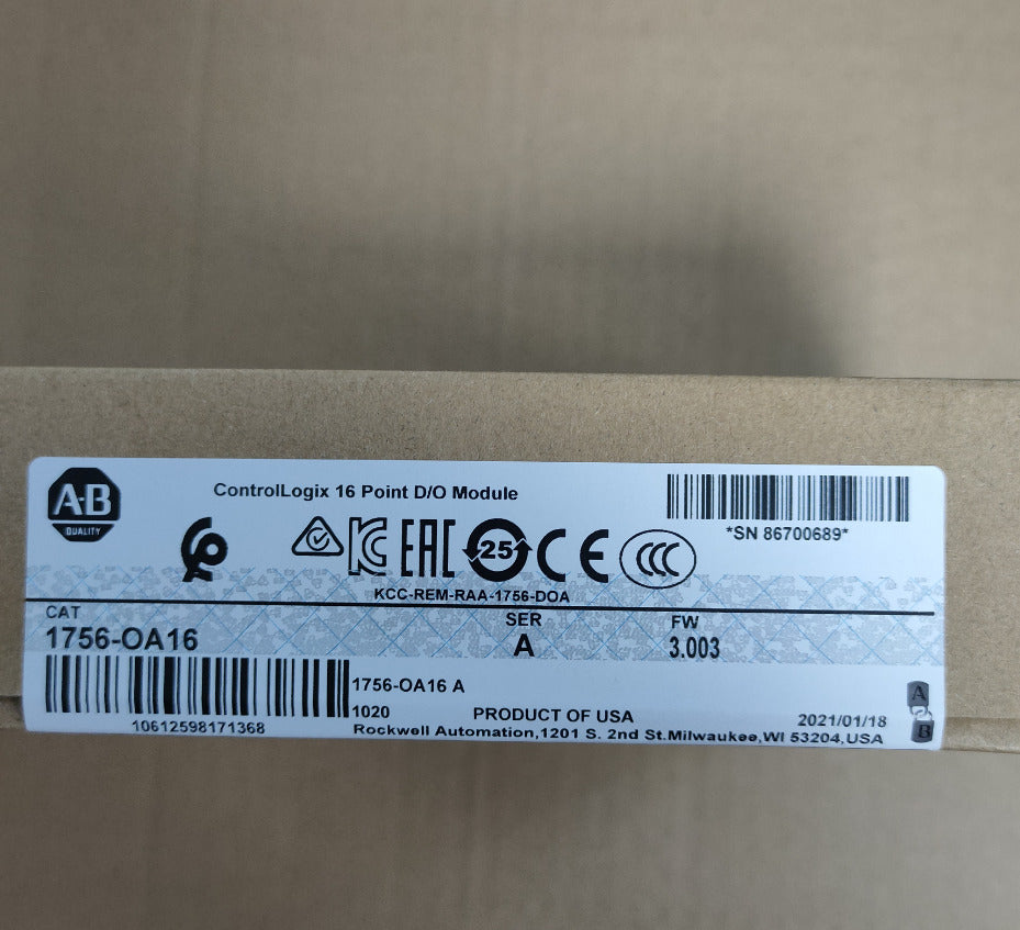 Allen-Bradley 1756-OA16 ControlLogix Module AB 1756OA16 NEW - ALLEN-BRADLEY