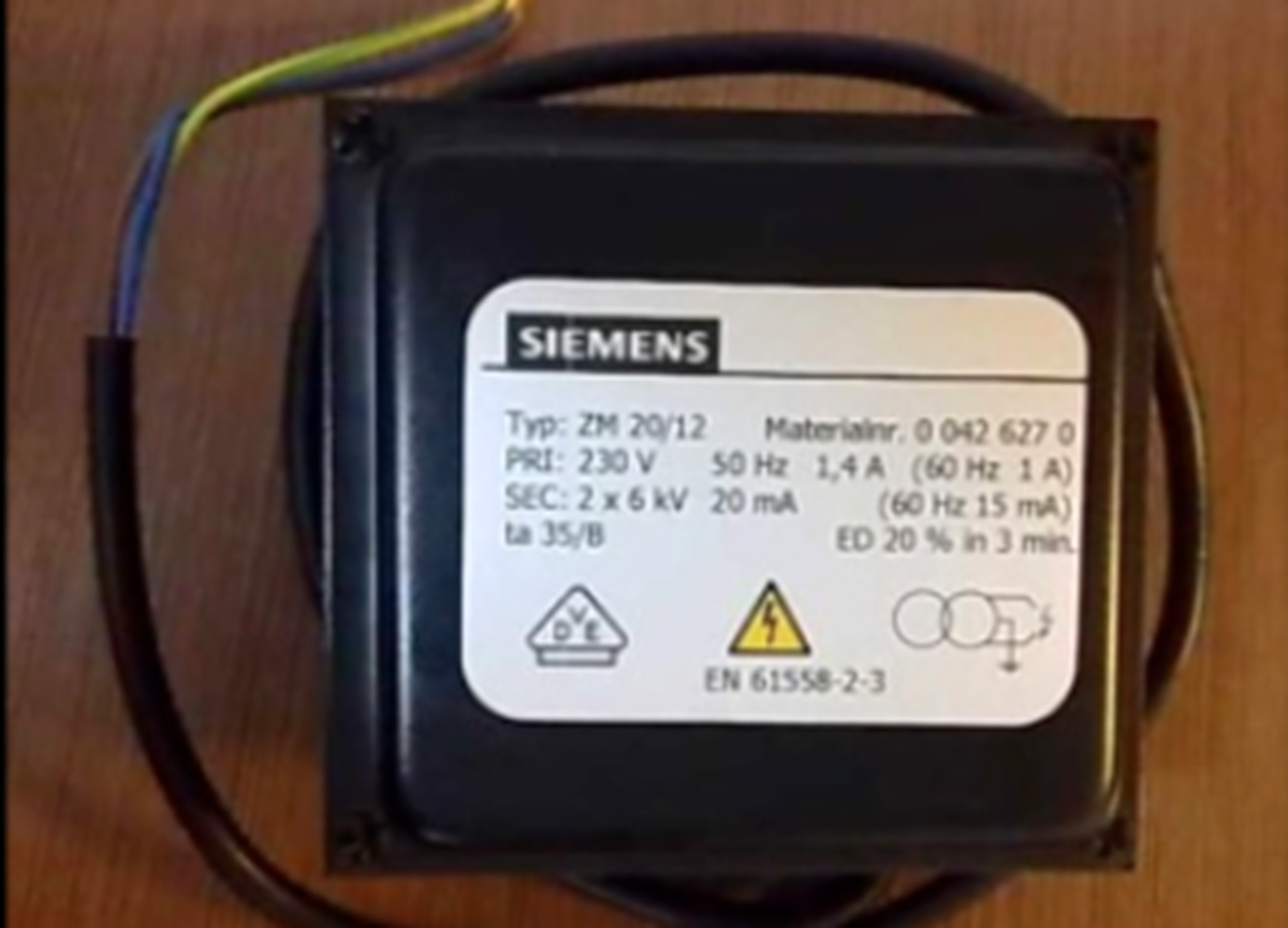 New Korgood ZM20/12 Ignition Transformer - KORGOOD