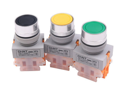 10PCS Chint NP4 Series NP4-11BN Pushbutton Switchs Self Reset  Free Ship