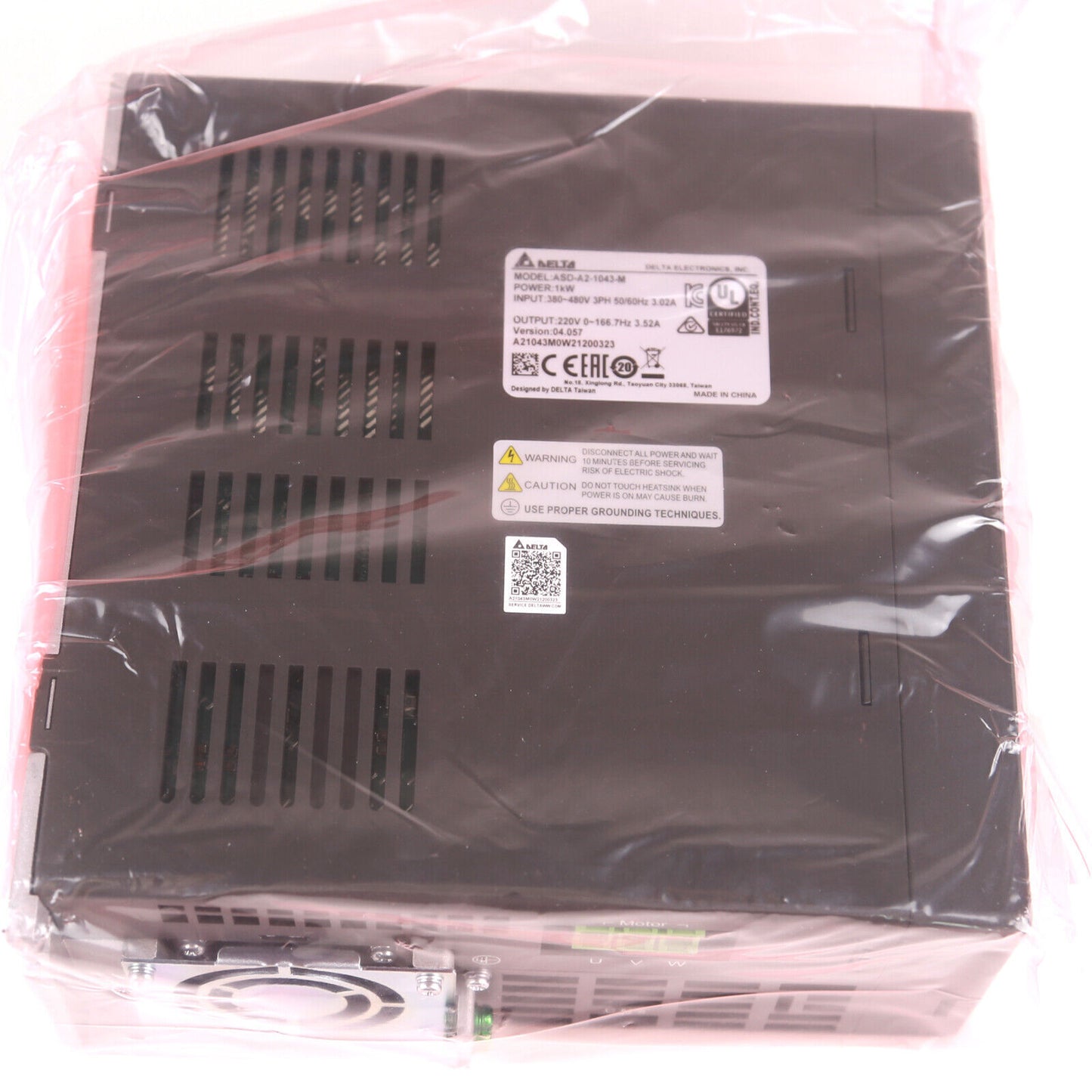 DELTA A2 SERVO DRIVE 1KW 460V 3PH CANOPEN PLC - DELTA