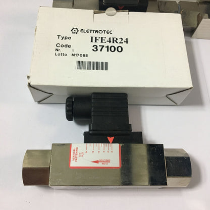 1PCS IFE4R24 37100 FOR Flow meter flow switch