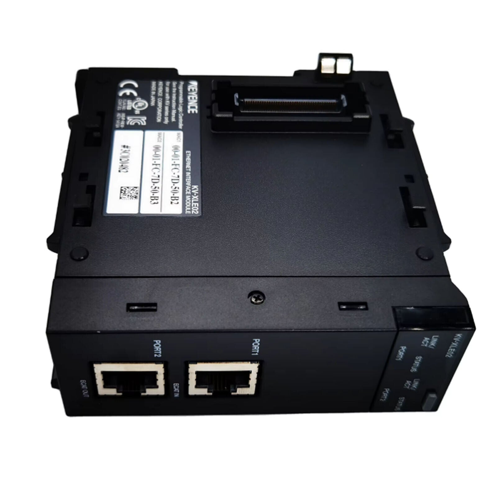 KV XLE02 Keyence Ethernet Unit - KEYENCE