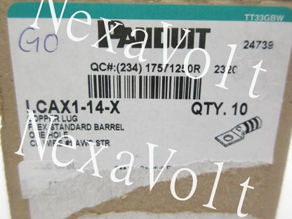 PANDUIT LCAX1-14-X (PKG OF 10) NSMP