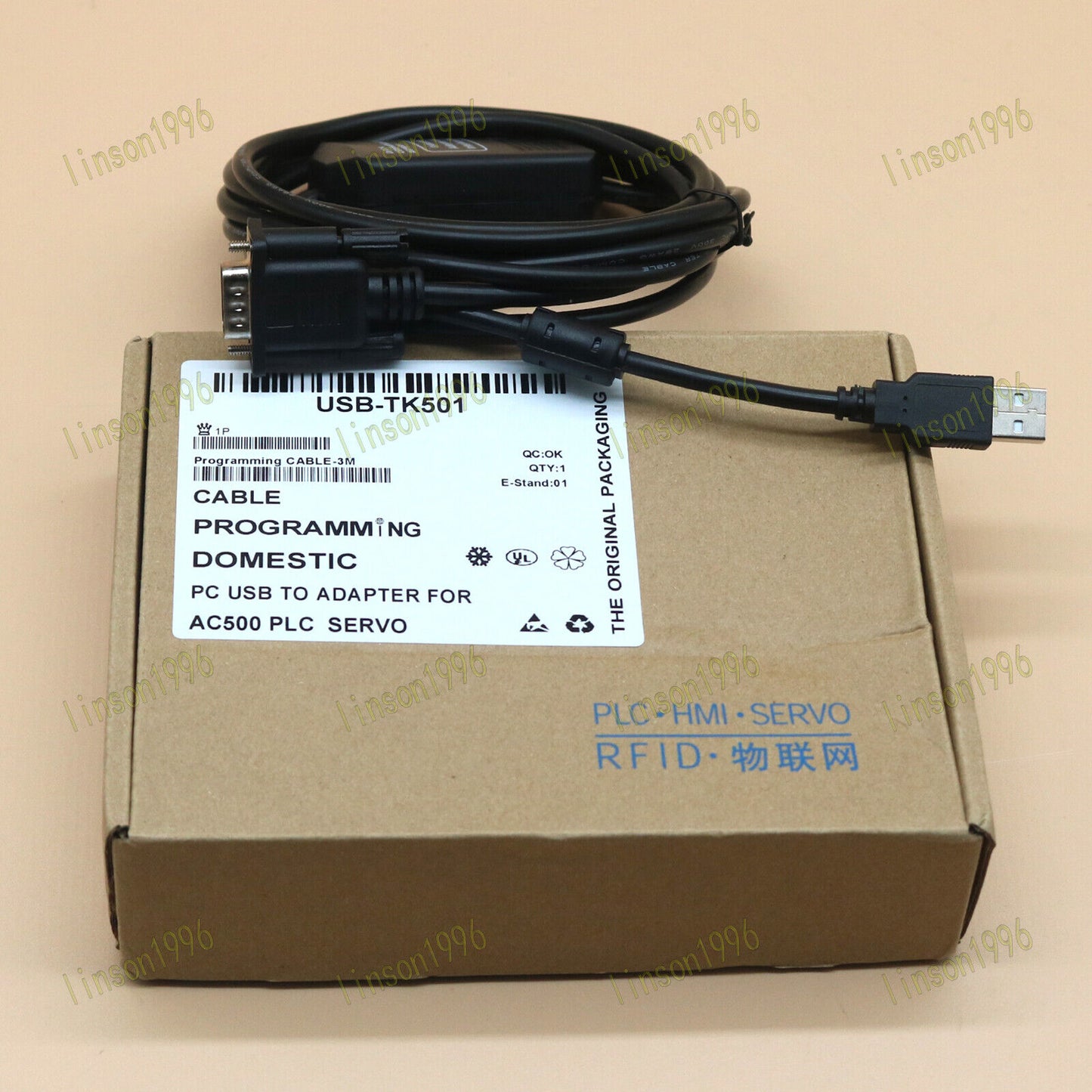 1pc USB-TK501 PLC Programming Cable for ABB Debug Line, Fast Delivery - ABB