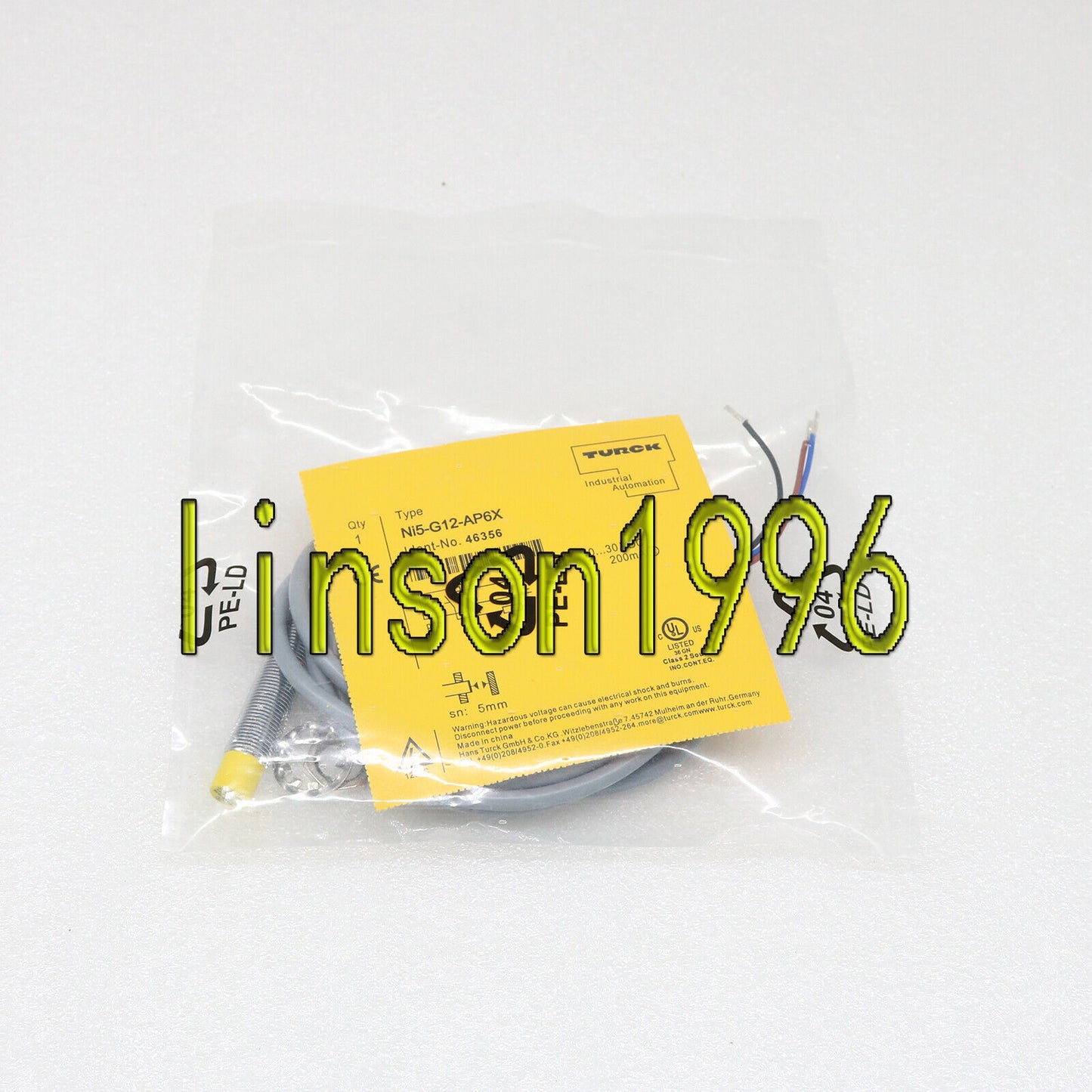 1PCS TURCK NI5-G12-AP6X Proximity Switch Sensor - TURCK