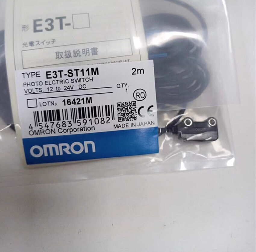 new 1pcs Omron E3T-ST11M 2M Photoelectric Switch Sensor