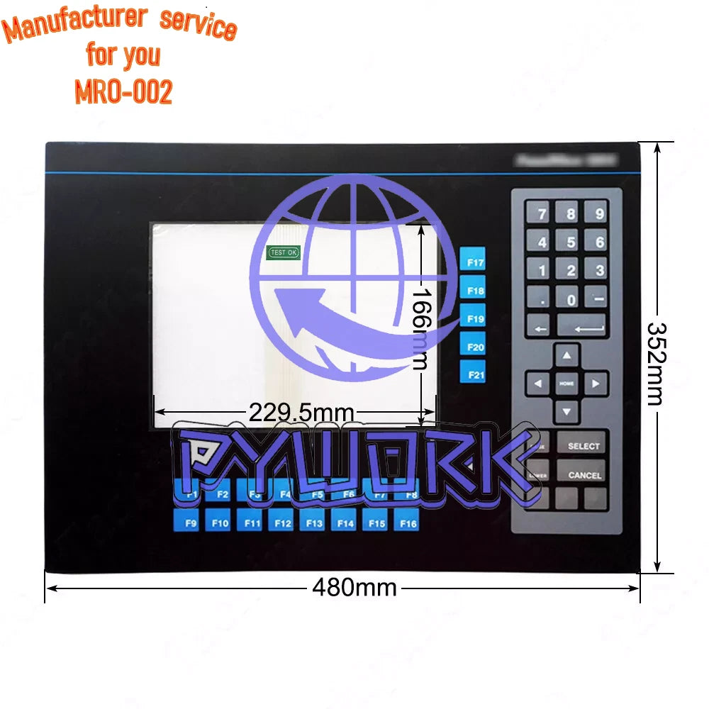 2711-KC1 Membrane Keypad for AB 2711-KC1X SER A B C D E F Keyboard Switch
