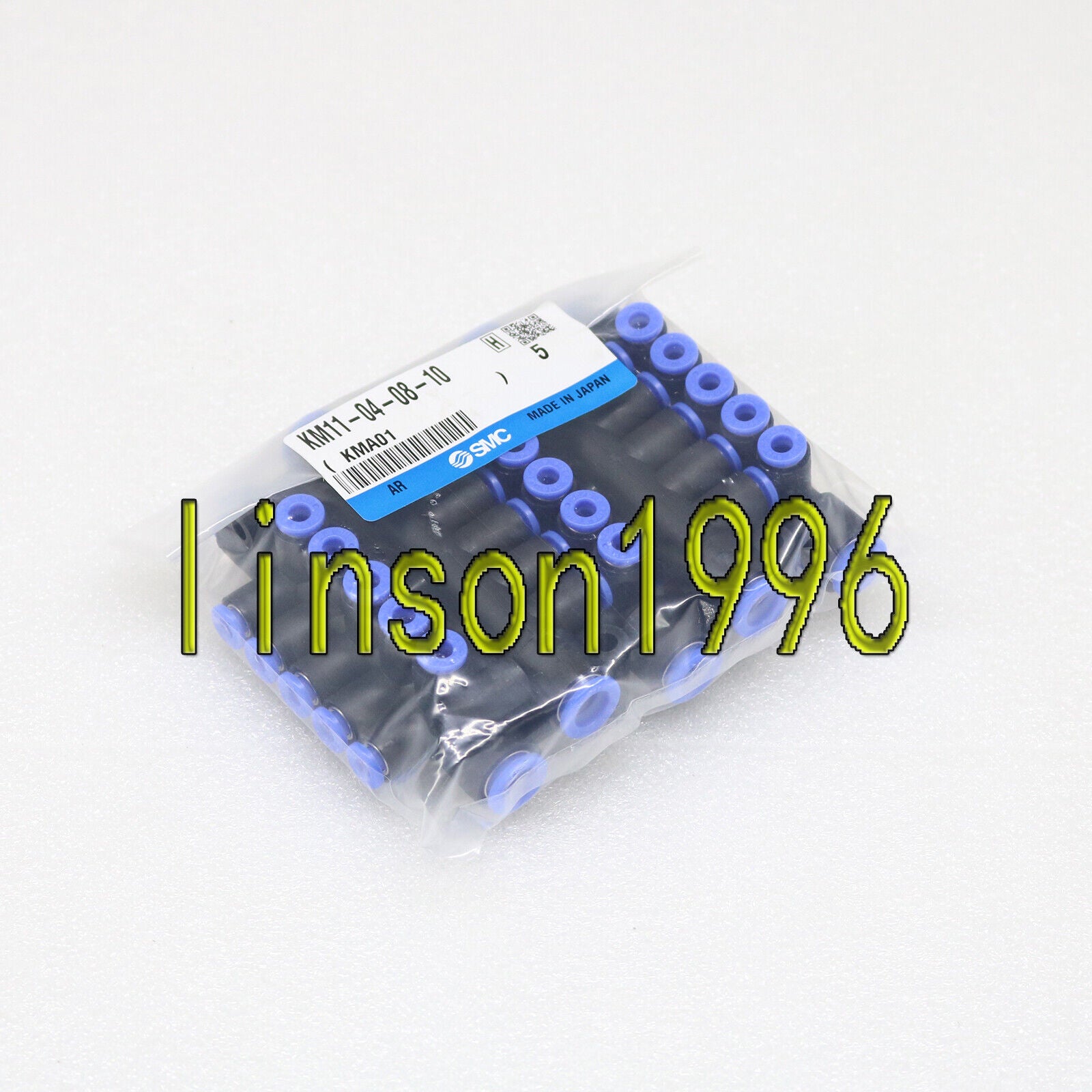 1 Bag/5 Piece SMC Multi-Tube Connector KM11-04-08-10 FAST - SMC