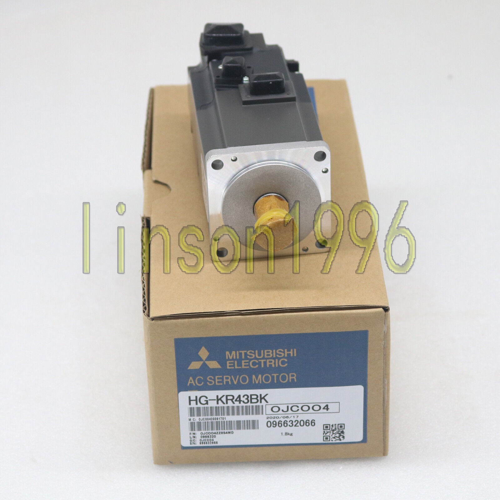 Mitsubishi HGKR43BK AC Servo Motor HG-KR43BK - MITSUBISHI