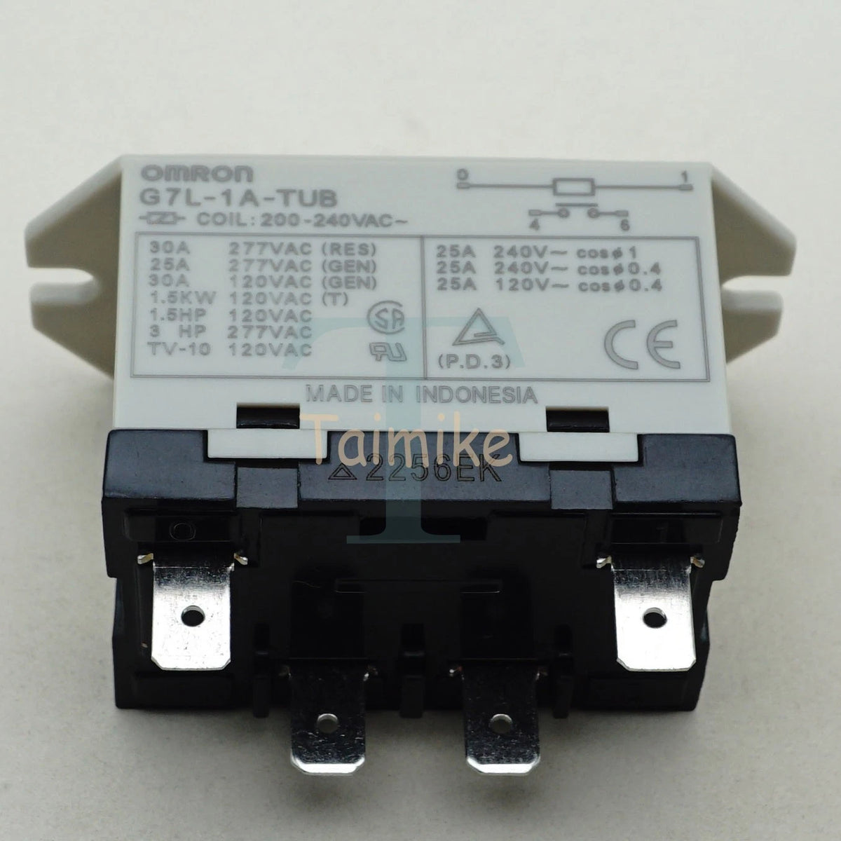 G7L-1A-TUB 200/240VAC Power Relay 30A 4 Pins x 1PC