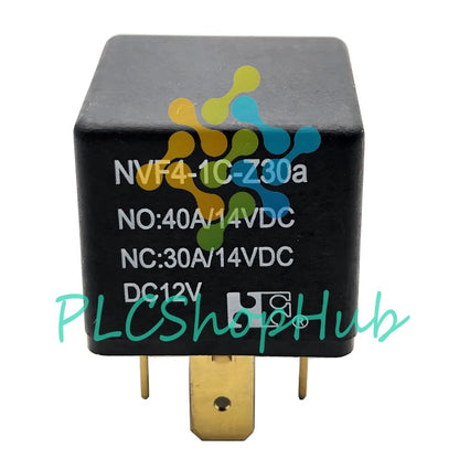 5PCS NVF4-1C-Z30A DC12V 40A Automotive Relay 5 Prong
