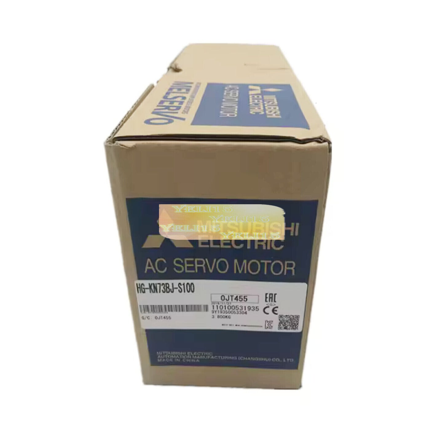 Mitsubishi AC Servo Motor HG-KN73BJ-S100 - MITSUBISHI