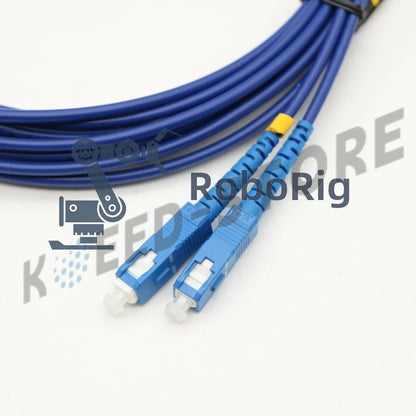 Armored Cable SC/UPC-SC/APC Single-Mode 9/125 Duplex Fiber Optic Patch Cord 5M