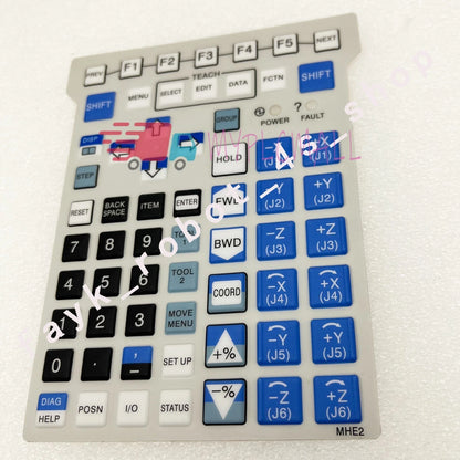 F FANUC A05B-2518-C202#emh teach pendant keyboard MHE2 membrane button film