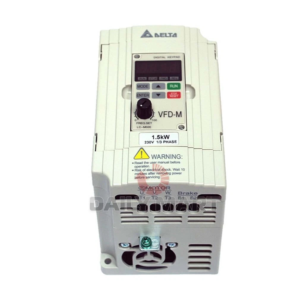 Delta VFD015M21A Frequency Converter 1.5KW 230V