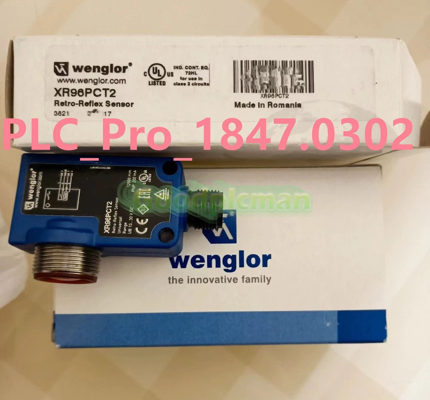 XR96PCT2 1PCS Wenglor XR96PCT2 Sensor Quality Assurance Fast delivery