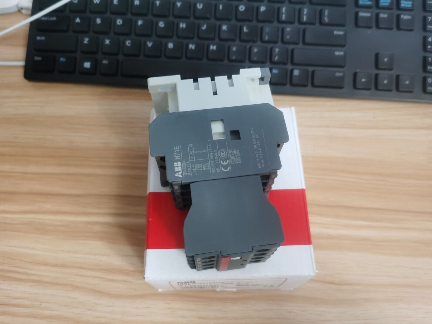 new 1PCS ABB N71E Auxiliary Relay 220-230V50Hz 230-240V60Hz In Box - ABB