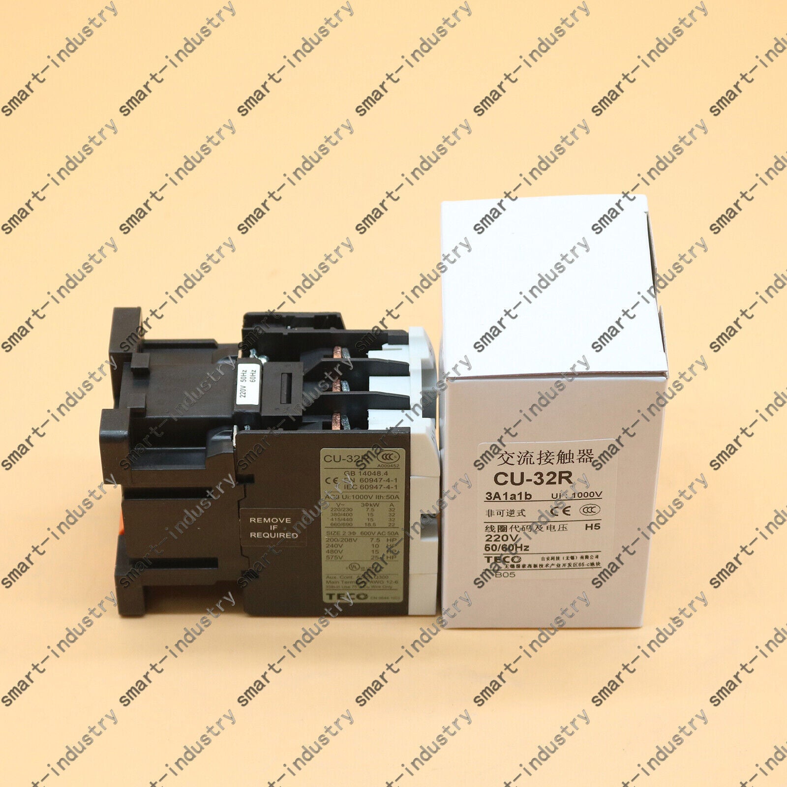 new 1PC  For TECO CU-32R 220V Magnetic Contactor In Box Fast Delivery