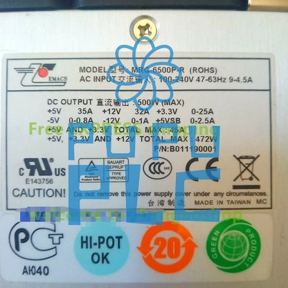 1PCS MRG-6500P-R 500W Power Supply