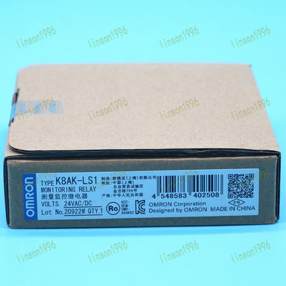 OMRON K8AK-LS1 Monitoring Relay 24VAC/DC Fast Delivery - OMRON