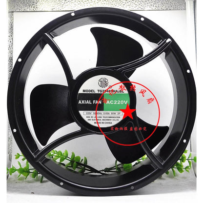 JIULONG TG25489HA2BL AC220V 0.65A 80W Axial Cooling Fan