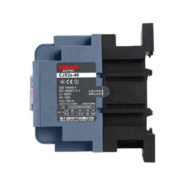 Delixi CJX2s-4011 CJX2s4011 40A, AC Contactor 1NO+1NC    #DEL