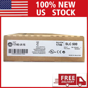 Allen Bradley AB SER D SLC 500 PLC Input Module 1746IA16 - ALLEN BRADLEY