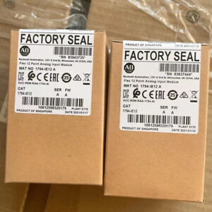 New Factory Sealed AB 1794-IE12 SER A Flex 12 Point Analog Input Module 1794IE12 - NEMA