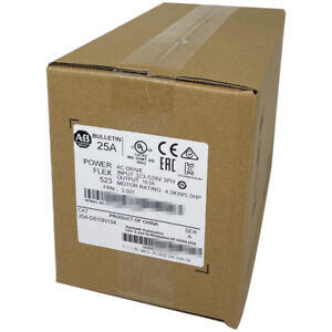 ABB Sealed AB 25A-D010N104 PowerFlex 523 4kW 5Hp AC Drive Enclosed - ABB