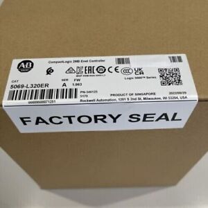New Sealed AB 5069-L320ER CompactLogix Controller - COMPACTLOGIX