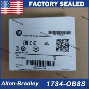 Allen-Bradley 1734-OB8S Safety Output Module: 8-Point Safety Source - ALLEN-BRADLEY