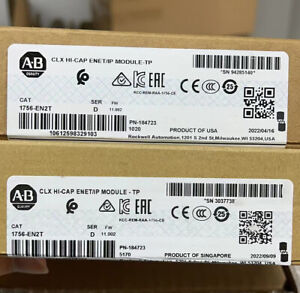 2022-2023 AB 1756-EN2T ControlLogix EtherNet/IP Module New Factory Sealed AB