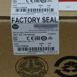 New Allen-Bradley 1766-L32BXB MicroLogix 1400 32Point Controller AB 1766L32BXB Allen-Bradley