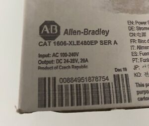 Allen-Bradley 1606-XLE480EP Power Supply 1PC - ALLEN-BRADLEY