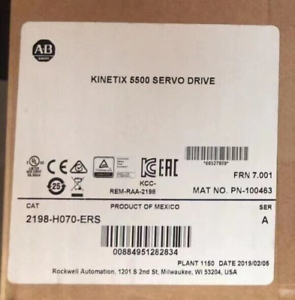 Allen Bradley Ser A Kinetix 5500 Servo Drive AB 2198-H070-ERS - ALLEN BRADLEY