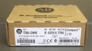 New Factory Sealed AB 1769-OW8I SER B CompactLogix Relay Output Module - COMPACTLOGIX
