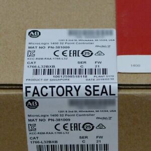 2023 Newest Factory Sealed AB 1766-L32BXB MicroLogix 1400 32 Point Controller US koeed