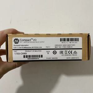 CompactLogix Relay Output Module 1769OW8I - New In Box Sealed SER B - COMPACTLOGIX