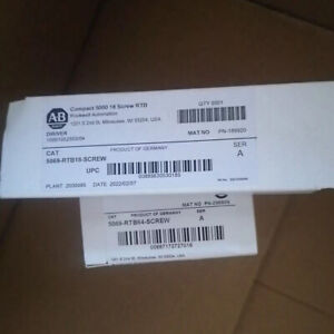 New Sealed Allen Bradley 5069-RTB18-SCREW Compact 18-Screw Set in Box - ALLEN BRADLEY
