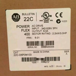 Allen Bradley PowerFlex 400 - 2.2 kW (3 HP) AC Drive New AB - ALLEN BRADLEY