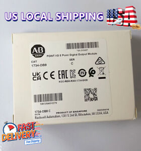 Allen Bradley 1734-OB8 SER C POINT 8 Point Digital Output Module | Allen Bradley Allen Bradley Digital Output Module | Allen Bradley Allen Bradley 1734-OB8 SER C POINT 8 Point Digital Output Module - ALLEN BRADLEY