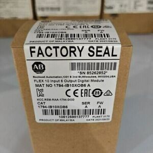 New Factory Sealed AB 1794-IB10XOB6 A Flex Digital Combination Module With Model Number - DIGITAL SOLUTIONS