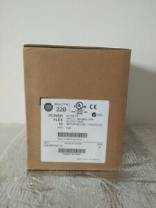 Allen Bradley PowerFlex 40 AC Drive 240VAC 8A 2HP Model 22B-B8P0N104 - ALLEN BRADLEY