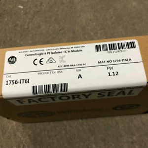 Sealed Allen Bradley 1756-IT6I SER A Controllogix Thermocouple Input Module - ALLEN BRADLEY